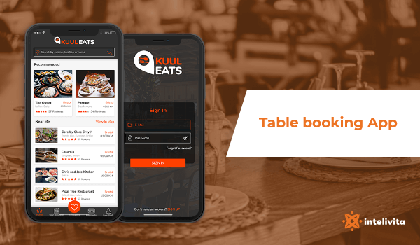 Table booking App Idea