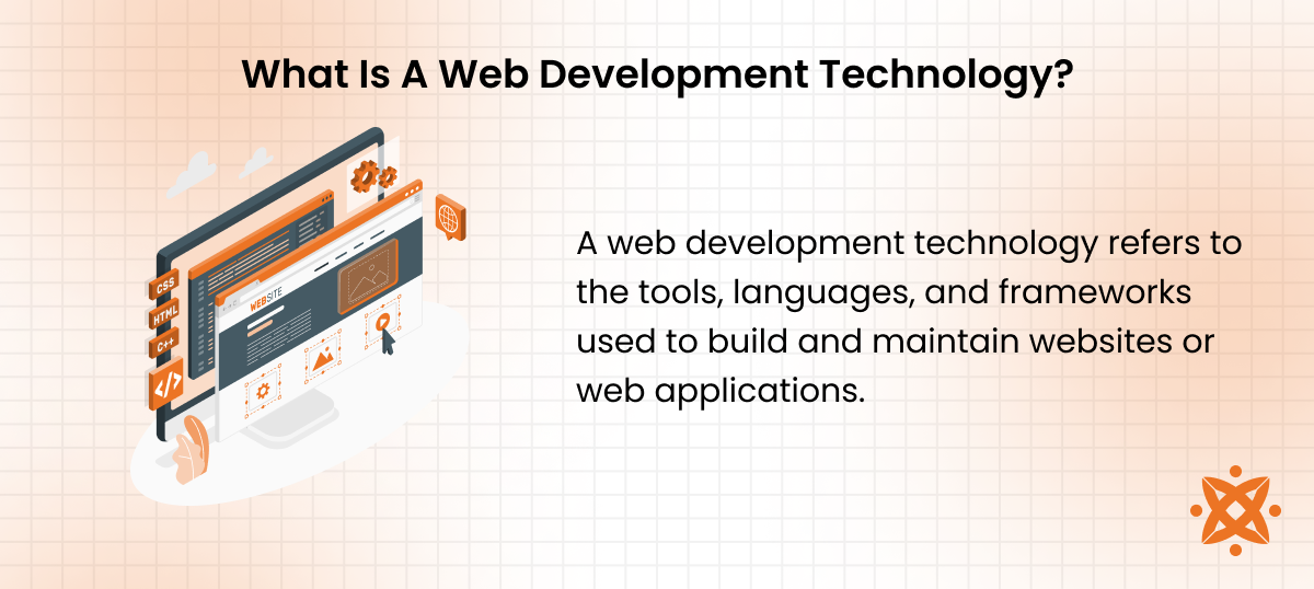 Definition of web development technologies