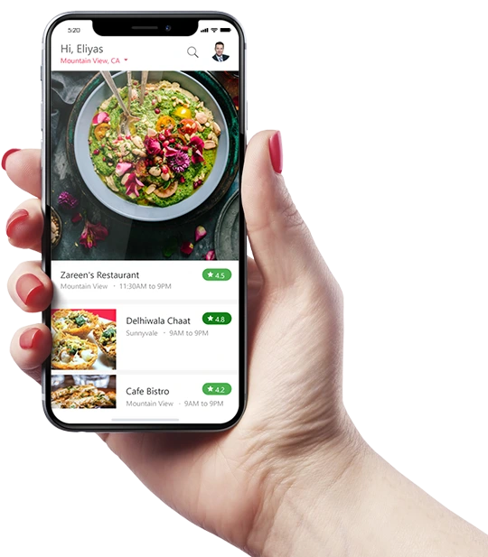 restaurants app development company with end to end food delivery app development solution for small to large restaurant chains in UK and across the globe